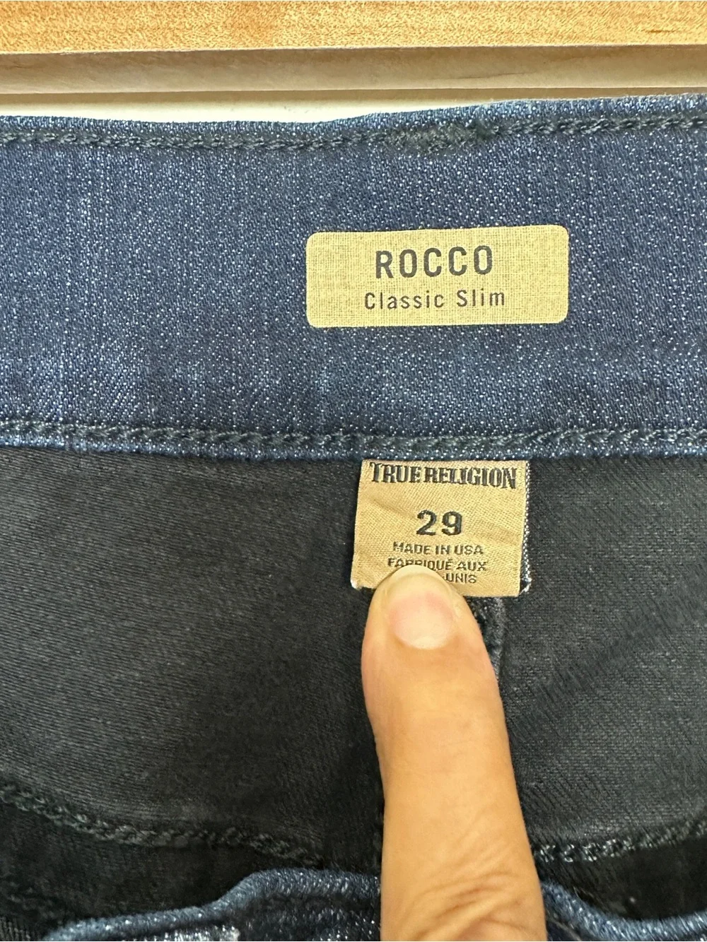 True religion Rocco relaxed skinny jeans 29x33